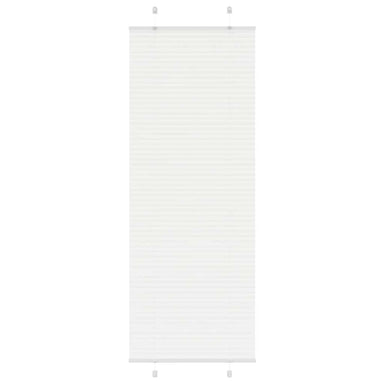 Plissé rolgordijn 75x200 cm stofbreedte 74,4 cm polyester wit