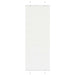 Plissé rolgordijn 75x200 cm stofbreedte 74,4 cm polyester wit