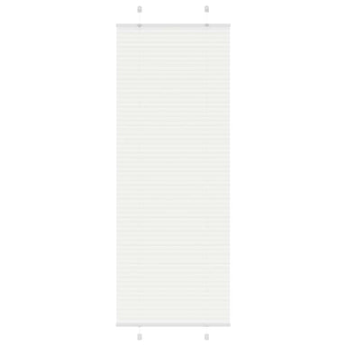 Plissé rolgordijn 80x200 cm stofbreedte 79,4 cm polyester wit