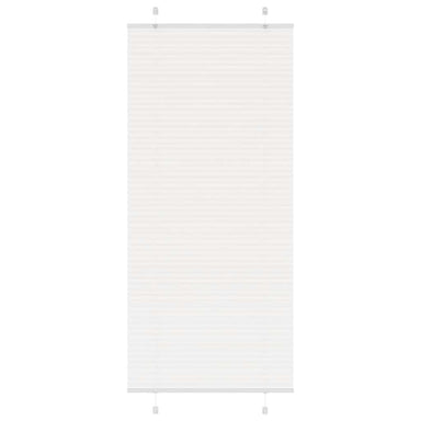 Plissé rolgordijn 85x200 cm stofbreedte 84,4 cm polyester wit