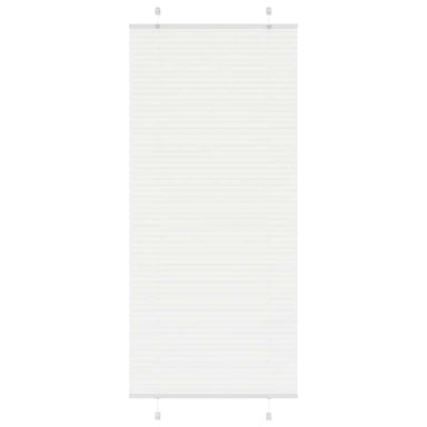 Plissé rolgordijn 90x200 cm stofbreedte 89,4 cm polyester wit