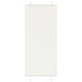 Plissé rolgordijn 100x200 cm stofbreedte 99,4cm polyester wit