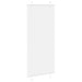 Plissé rolgordijn 100x200 cm stofbreedte 99,4cm polyester wit