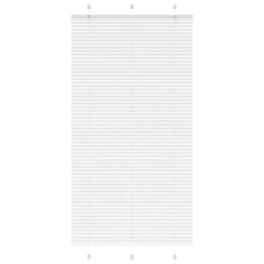 Plissé rolgordijn 105x200 cm stofbreedte 104,4cm polyester wit