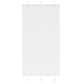 Plissé rolgordijn 105x200 cm stofbreedte 104,4cm polyester wit
