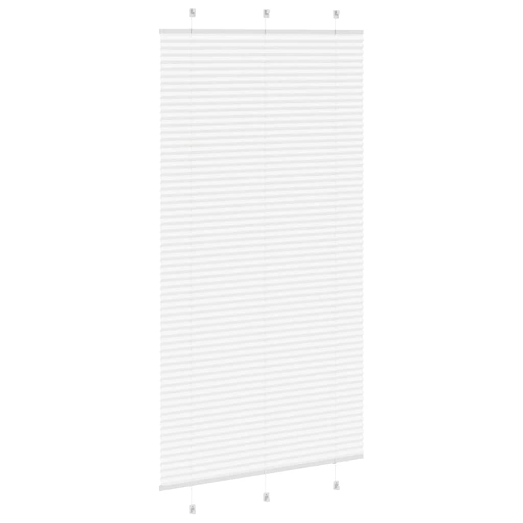 Plissé rolgordijn 105x200 cm stofbreedte 104,4cm polyester wit