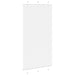 Plissé rolgordijn 105x200 cm stofbreedte 104,4cm polyester wit