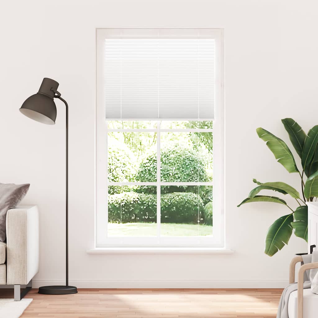 Plissé rolgordijn 110x200 cm stofbreedte 109,4cm polyester wit