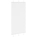 Plissé rolgordijn 110x200 cm stofbreedte 109,4cm polyester wit
