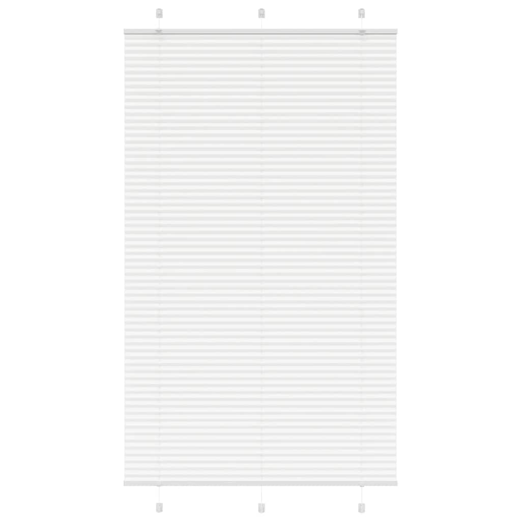 Plissé rolgordijn 115x200 cm stofbreedte 114,4cm polyester wit