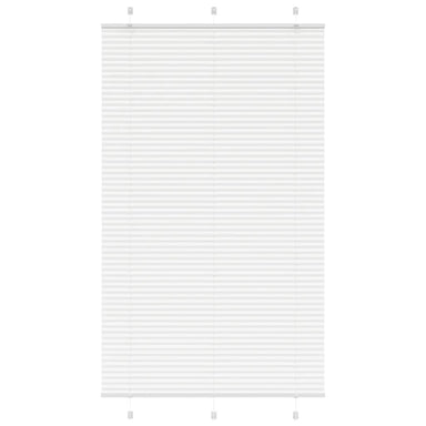 Plissé rolgordijn 115x200 cm stofbreedte 114,4cm polyester wit