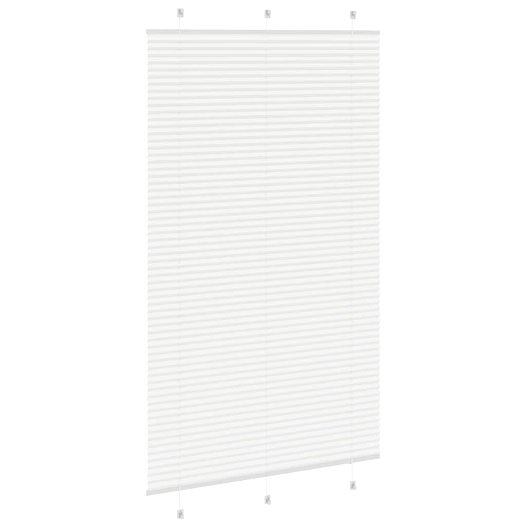 Plissé rolgordijn 115x200 cm stofbreedte 114,4cm polyester wit