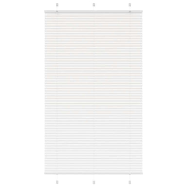 Plissé rolgordijn 120x200 cm stofbreedte 119,4cm polyester wit