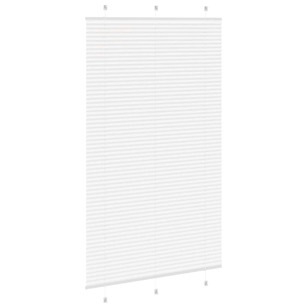 Plissé rolgordijn 120x200 cm stofbreedte 119,4cm polyester wit