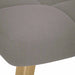 Relaxstoel met voetenbank stof taupe