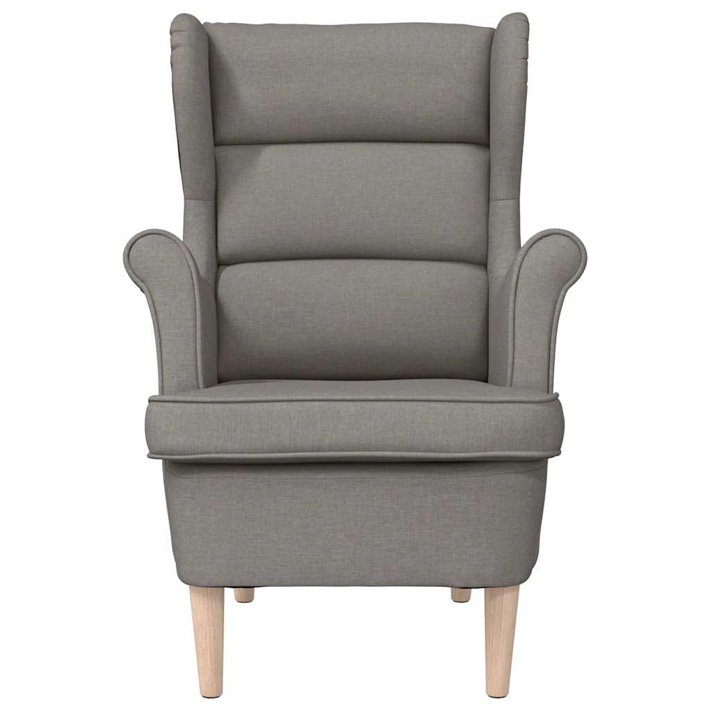 Fauteuil 74x84x100 cm stof taupe