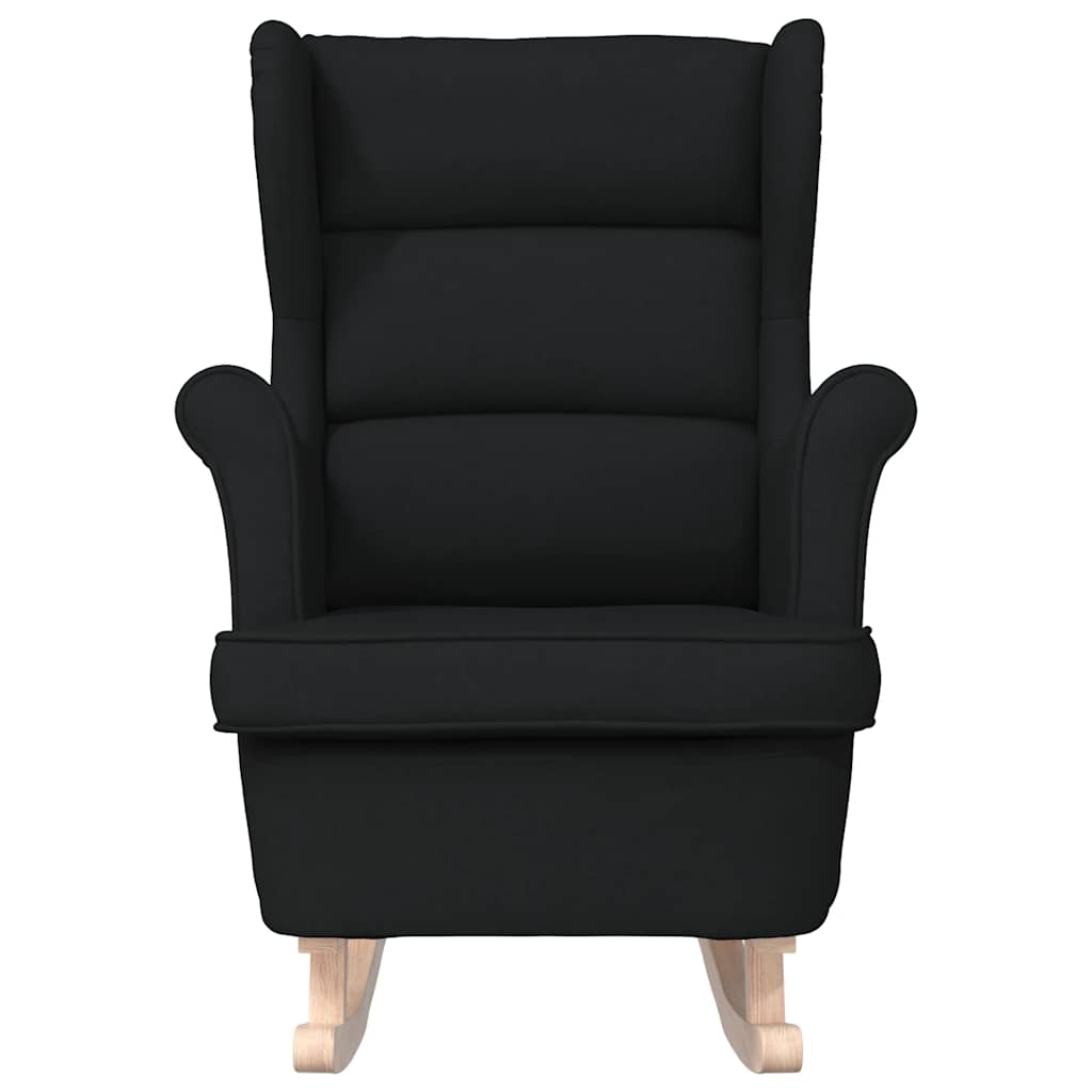Schommelstoel 74x90x102 cm stof zwart