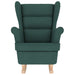 Schommelstoel 74x90x102 cm stof donkergroen