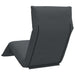 Ligstoel inklapbaar 175x54x8,5 cm Oxford stof antracietkleurig