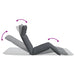 Ligstoel inklapbaar 175x54x8,5 cm Oxford stof antracietkleurig