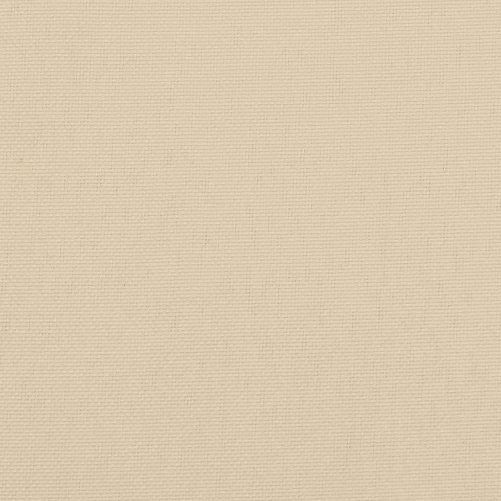 Ligstoel inklapbaar 175x54x8,5 cm Oxford stof beige