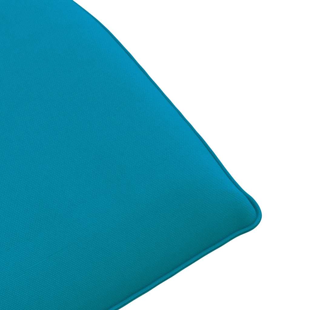 Ligstoel inklapbaar 175x54x8,5 cm oxford stof lichtblauw