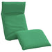 Ligstoel inklapbaar 175x54x8,5 cm oxford stof groen