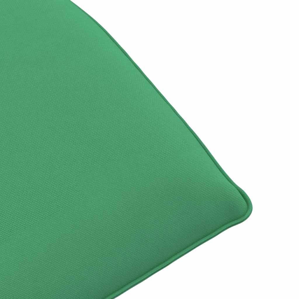 Ligstoel inklapbaar 175x54x8,5 cm oxford stof groen