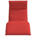 Ligstoel inklapbaar 175x54x8,5 cm oxford stof rood