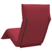 Ligstoel inklapbaar 175x54x8,5 cm oxford stof wijnrood