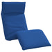 Ligstoel inklapbaar 175x54x8,5 cm oxford stof koningsblauwe
