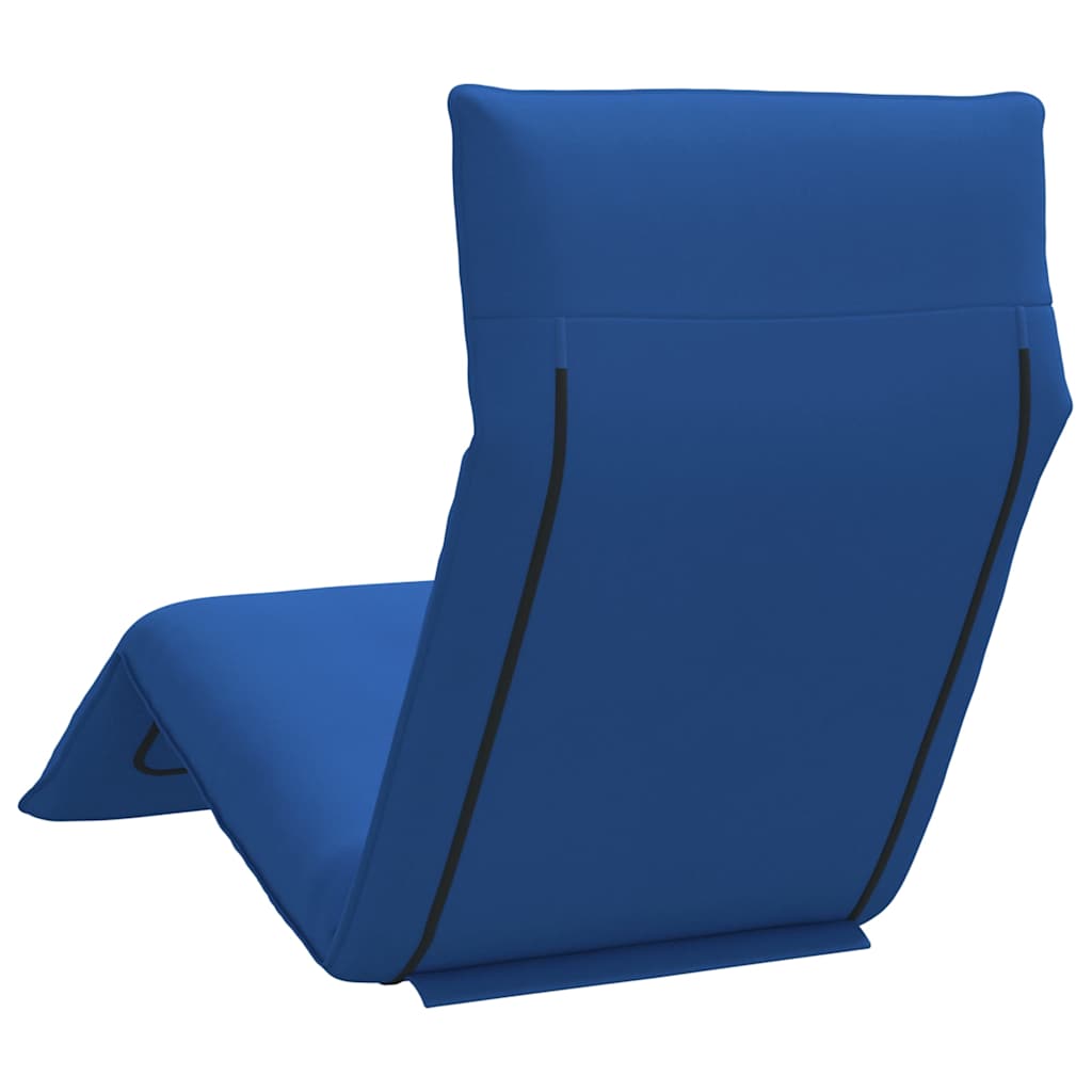 Ligstoel inklapbaar 175x54x8,5 cm oxford stof koningsblauwe