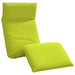 Ligstoel inklapbaar 175x54x8,5 cm oxford stof heldergroen