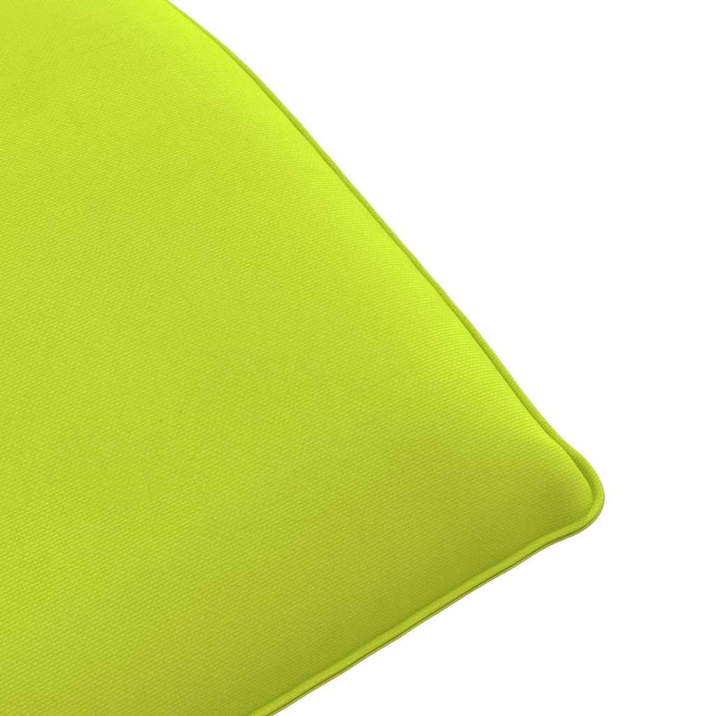 Ligstoel inklapbaar 175x54x8,5 cm oxford stof heldergroen