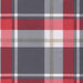 Opvouwbare ligstoel Rood Geruit Patroon 175x54x8,5 cm Oxford Stof