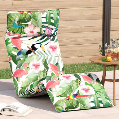 Opvouwbare ligstoel Multicolor 175x54x8,5 cm Oxford stof
