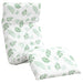 Opvouwbare ligstoel Bladpatroon 175x54x8,5 cm Oxford stof