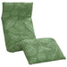 Opvouwbare ligstoel Bladpatroon 175x54x8,5 cm Oxford stof
