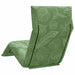 Opvouwbare ligstoel Bladpatroon 175x54x8,5 cm Oxford stof