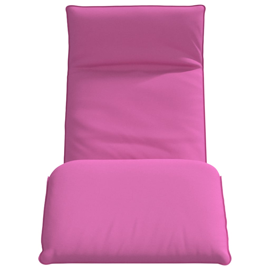 Opvouwbare ligstoel Roze 175x54x8,5 cm Oxford Stof