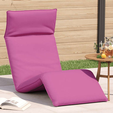Opvouwbare ligstoel Roze 175x54x8,5 cm Oxford Stof