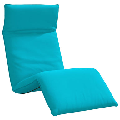 Opvouwbare ligstoel Turquoise 175x54x8,5 cm Oxford stof