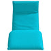 Opvouwbare ligstoel Turquoise 175x54x8,5 cm Oxford stof