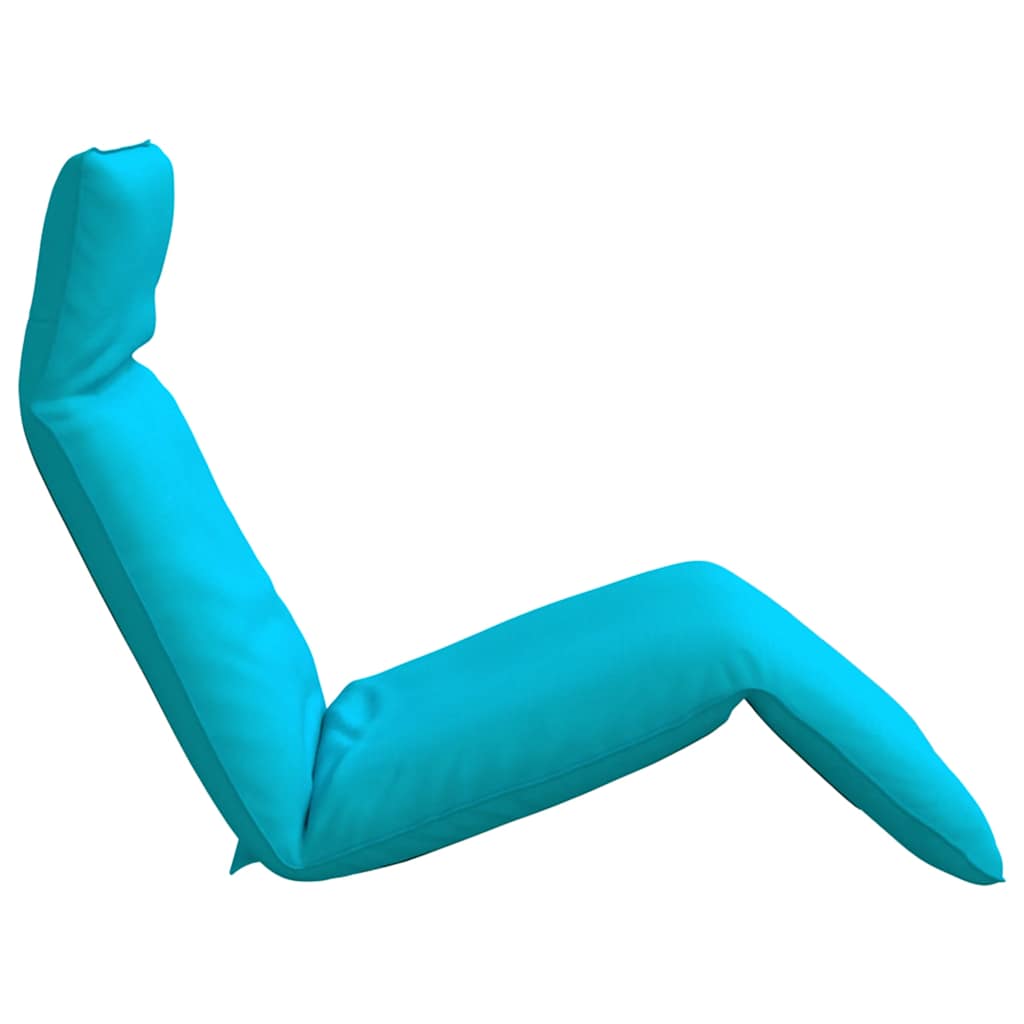 Opvouwbare ligstoel Turquoise 175x54x8,5 cm Oxford stof