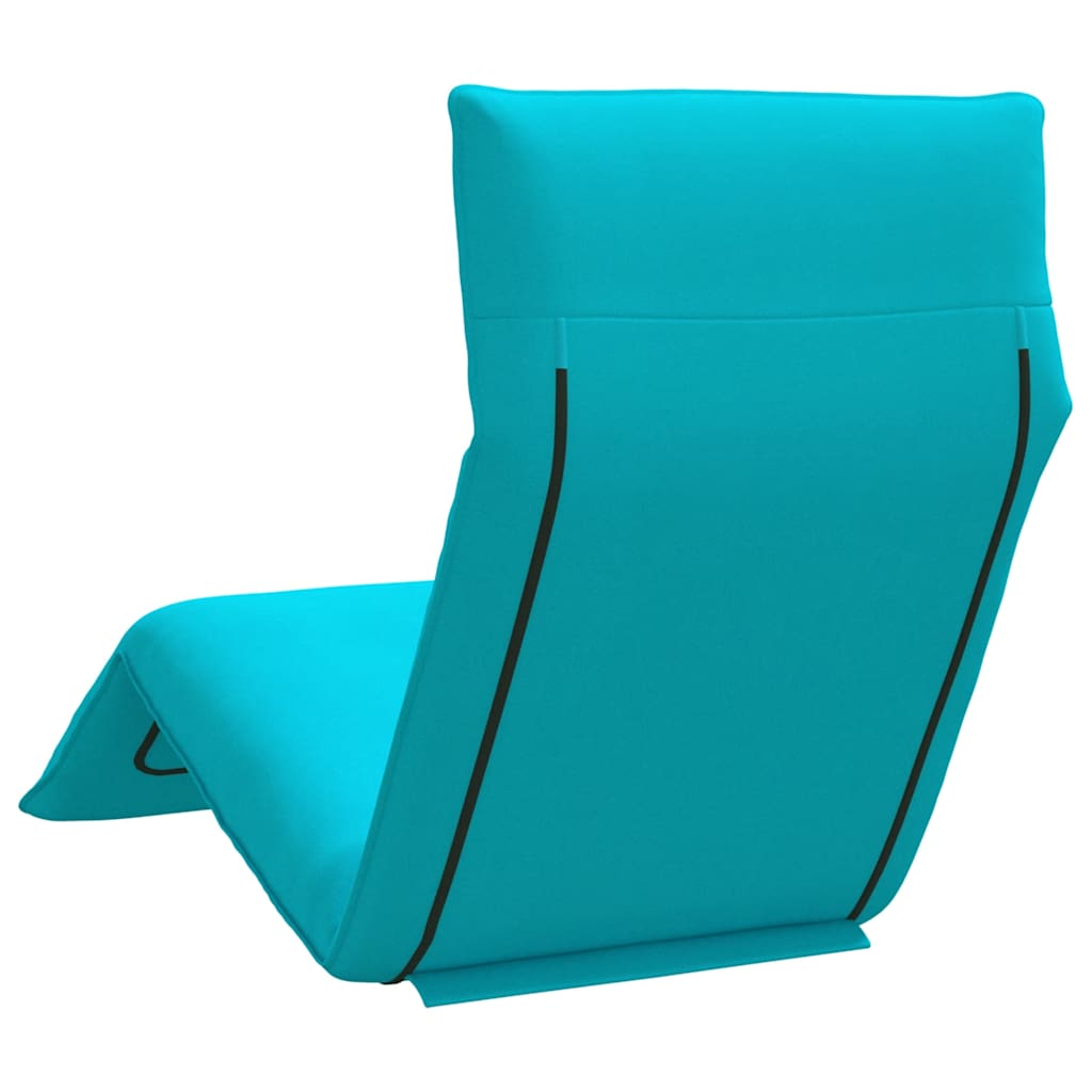 Opvouwbare ligstoel Turquoise 175x54x8,5 cm Oxford stof