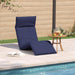 Opvouwbare ligstoel Marineblauw 175x54x8,5 cm Oxfordstof