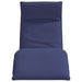 Opvouwbare ligstoel Marineblauw 175x54x8,5 cm Oxfordstof