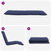 Opvouwbare ligstoel Marineblauw 175x54x8,5 cm Oxfordstof