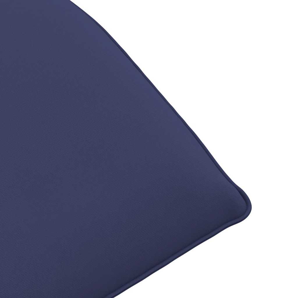 Opvouwbare ligstoel Marineblauw 175x54x8,5 cm Oxfordstof
