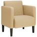 Fauteuil met armleuningen 54 cm corduroy stof grijsgroen